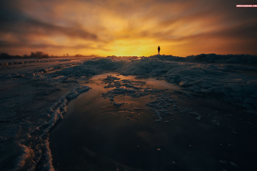 Bolderaja Beach In Winter