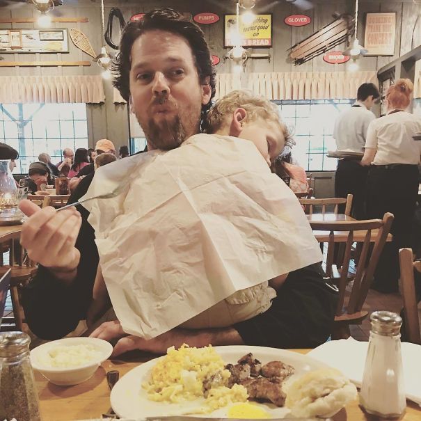 When Your Kid Is Asleep But You Need To Eat...