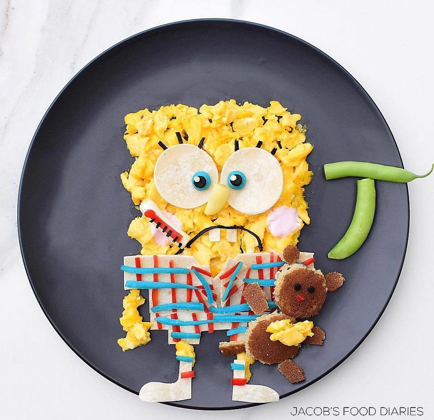 Spongebob Squarepants In His Pj’s