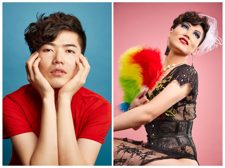 Blue Or Pink? Portraits Of Shanghai Drags
