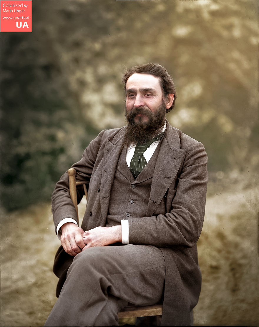 Portrait Of The Photographer Dr. George Wharton James (1858-1923) CA 1908