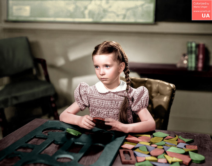 Margaret O'Brien (1937-) In "Lost Angel" (1943)