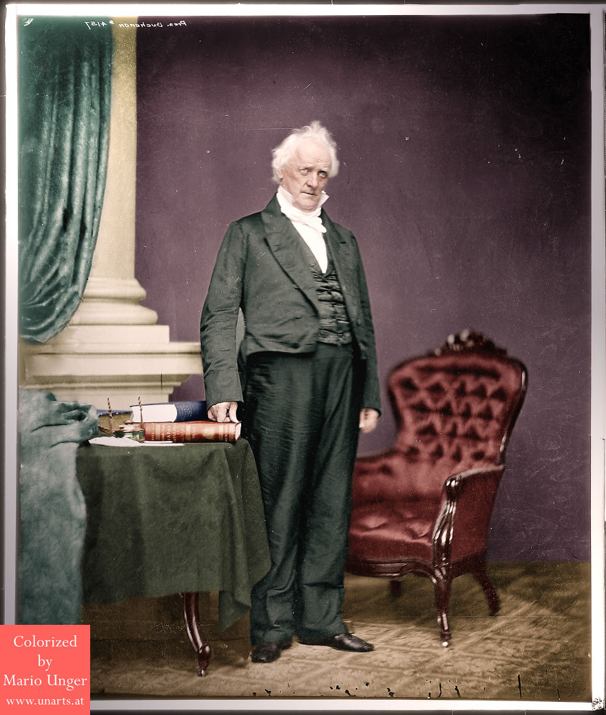 James Buchanan, 1857-1861