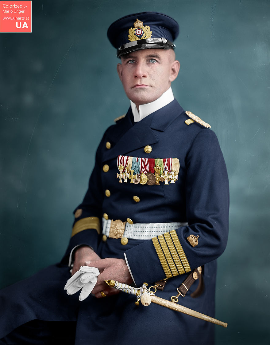German Naval Officer, WWI, CA 1915