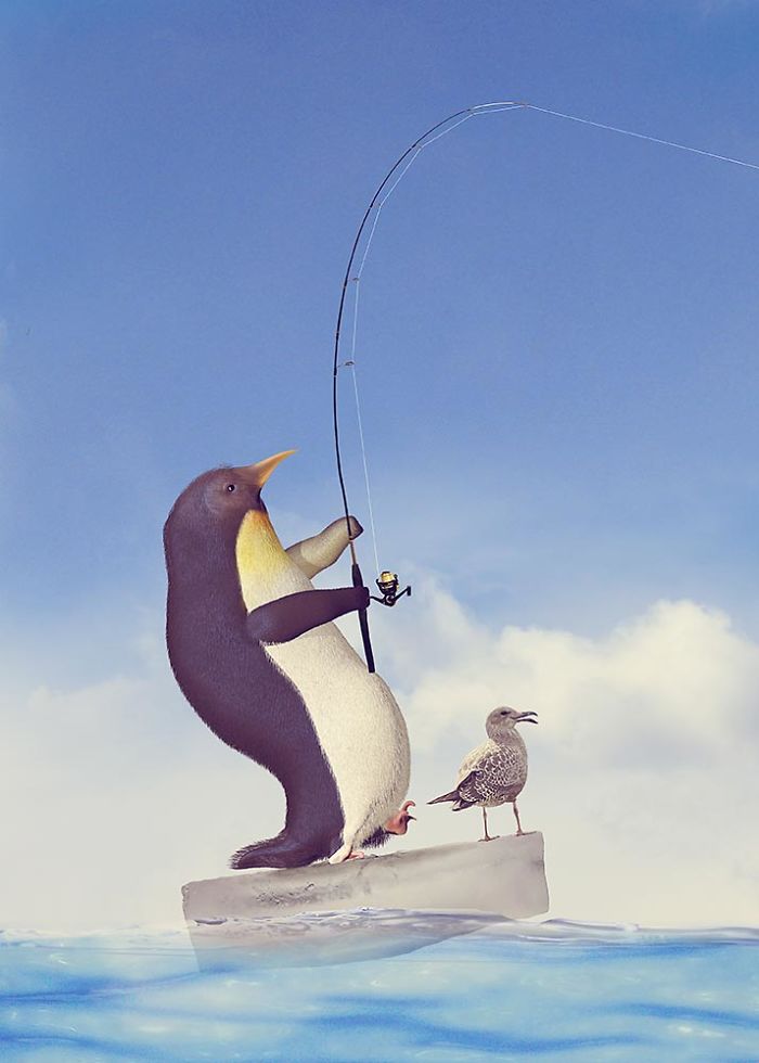 Crazy Real-Life Situations In An Imaginary World Of Animals