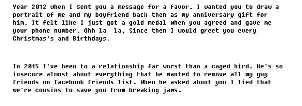 An Open Letter To The Man Who Owns My Heart But Never Accepted It.