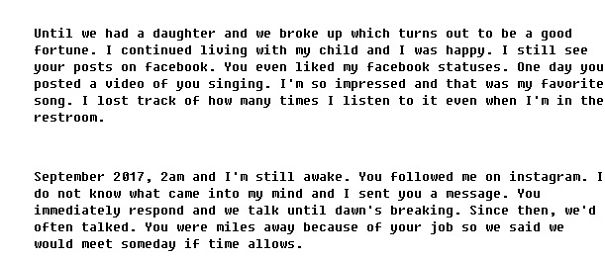 An Open Letter To The Man Who Owns My Heart But Never Accepted It.