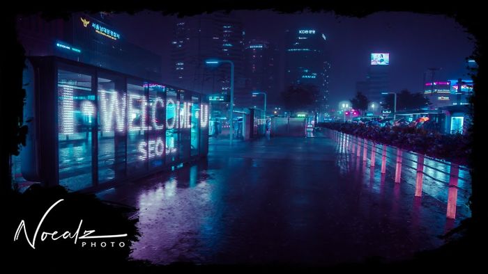 I Spent Half A Year On This Rainy Neon Seoul Timelapse