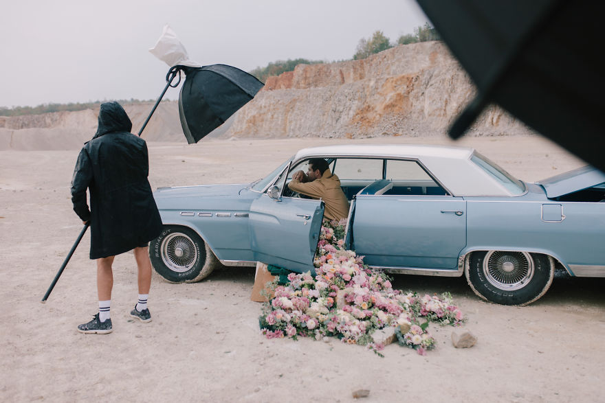 Behind The Scenes Of Fineart Photo "I Bloom For You" By Award-Winning Photographer Martin Stranka