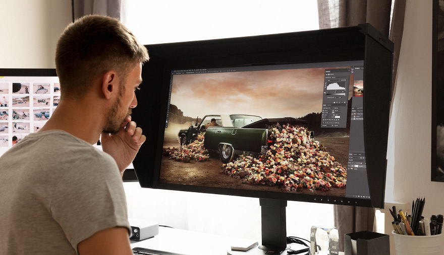 Behind The Scenes Of Fineart Photo "I Bloom For You" By Award-Winning Photographer Martin Stranka