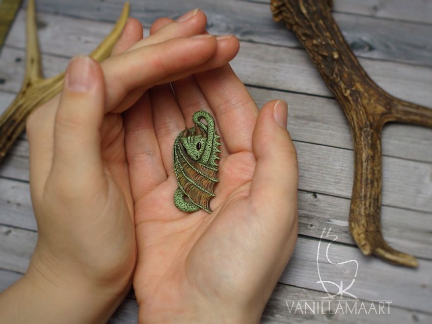 Little Baby Dragon Pendant