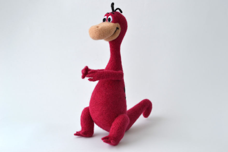 I Make Needle Felted Dolls Out Of Sheep's Wool!