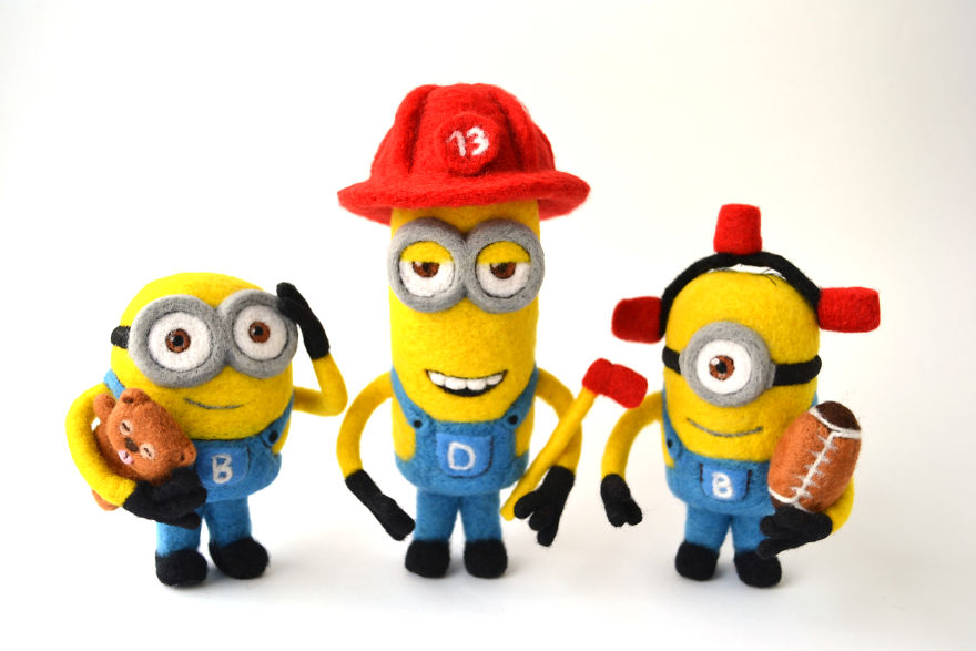 I Make Needle Felted Dolls Out Of Sheep's Wool!