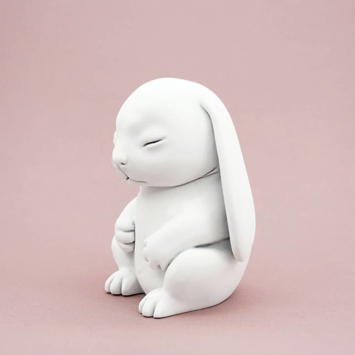 A Little Animis All White