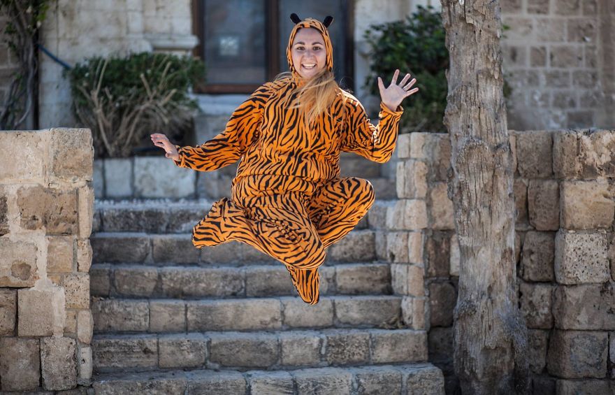 I've Photographed Hundreds Of People Wearing A Tiger Suit