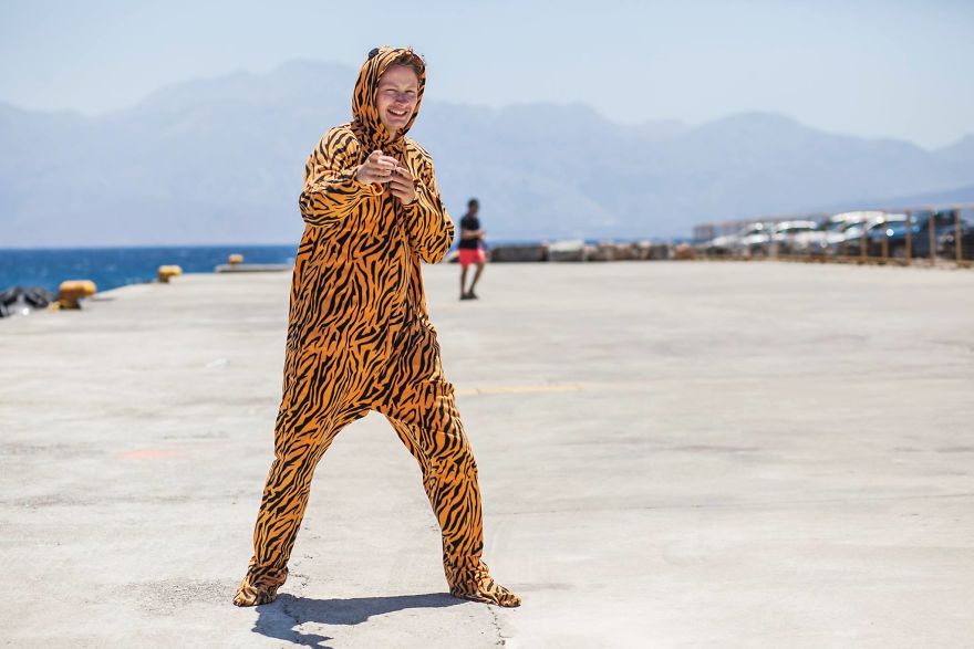 I've Photographed Hundreds Of People Wearing A Tiger Suit
