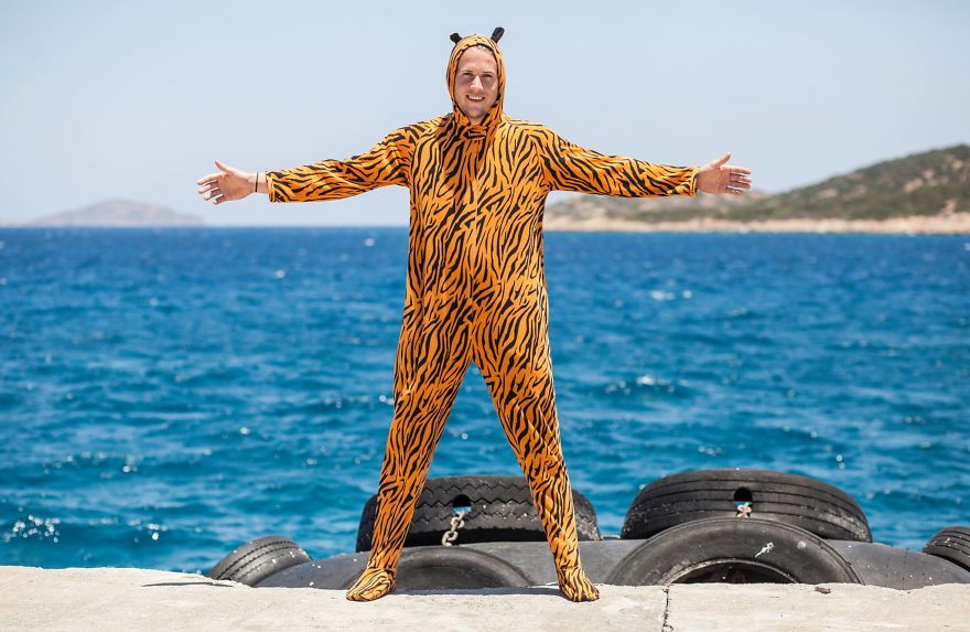 I've Photographed Hundreds Of People Wearing A Tiger Suit