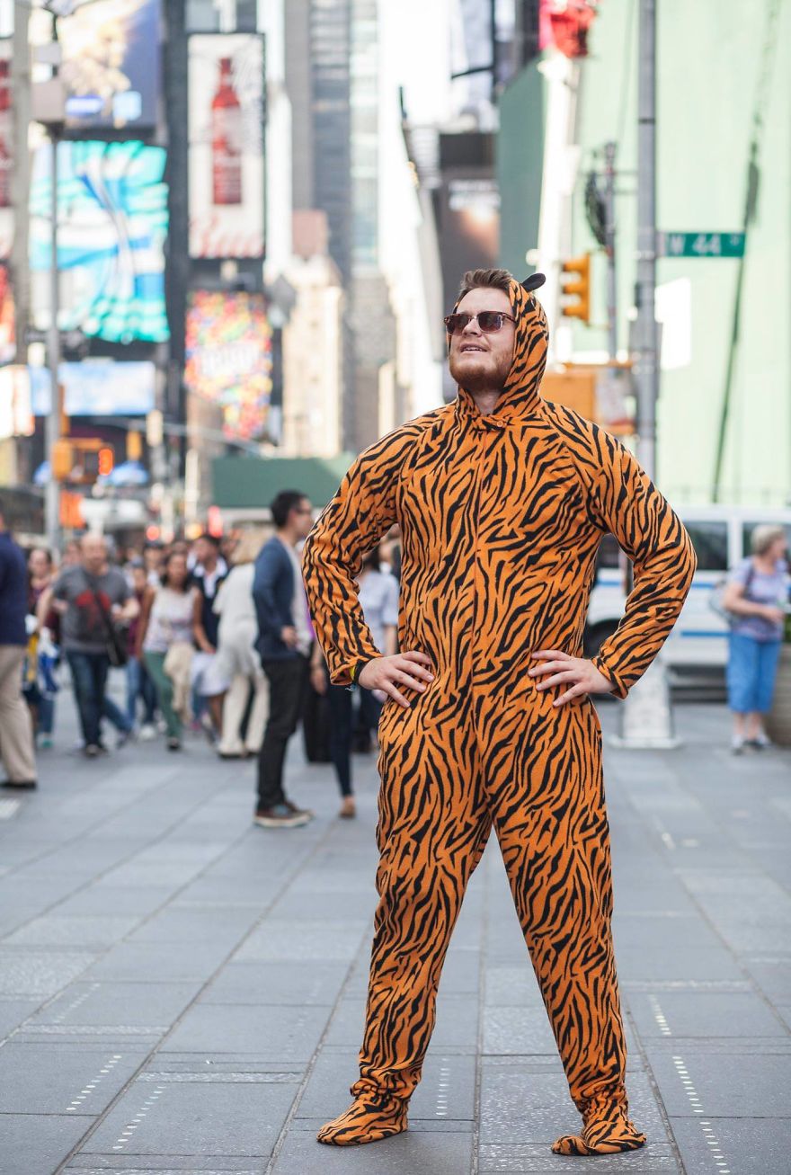 I've Photographed Hundreds Of People Wearing A Tiger Suit