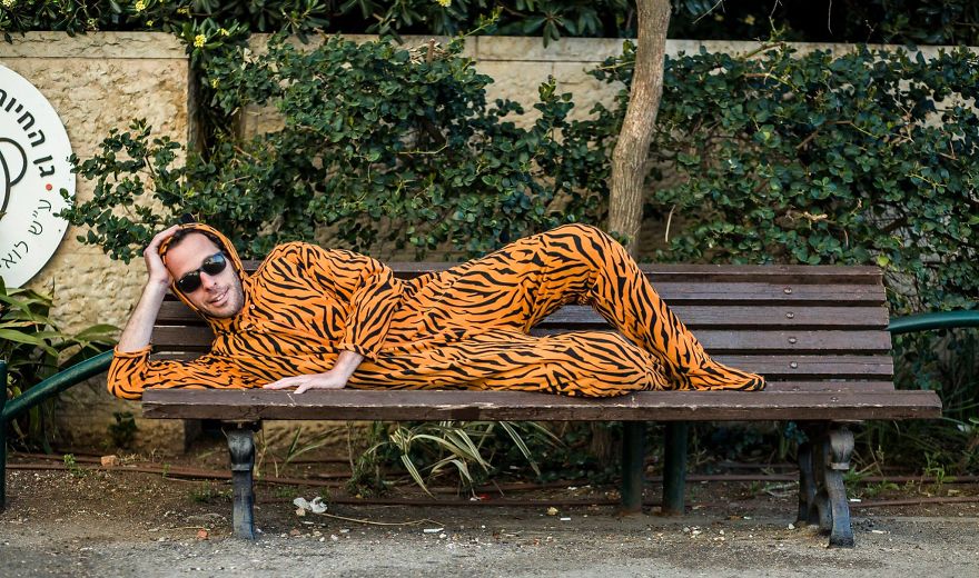 I've Photographed Hundreds Of People Wearing A Tiger Suit
