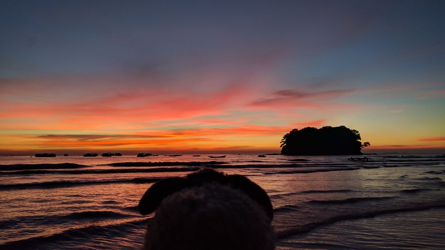 Sunset In Myanmar