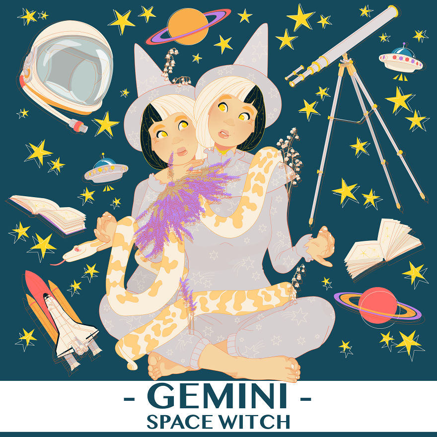 Gemini The Space Witch