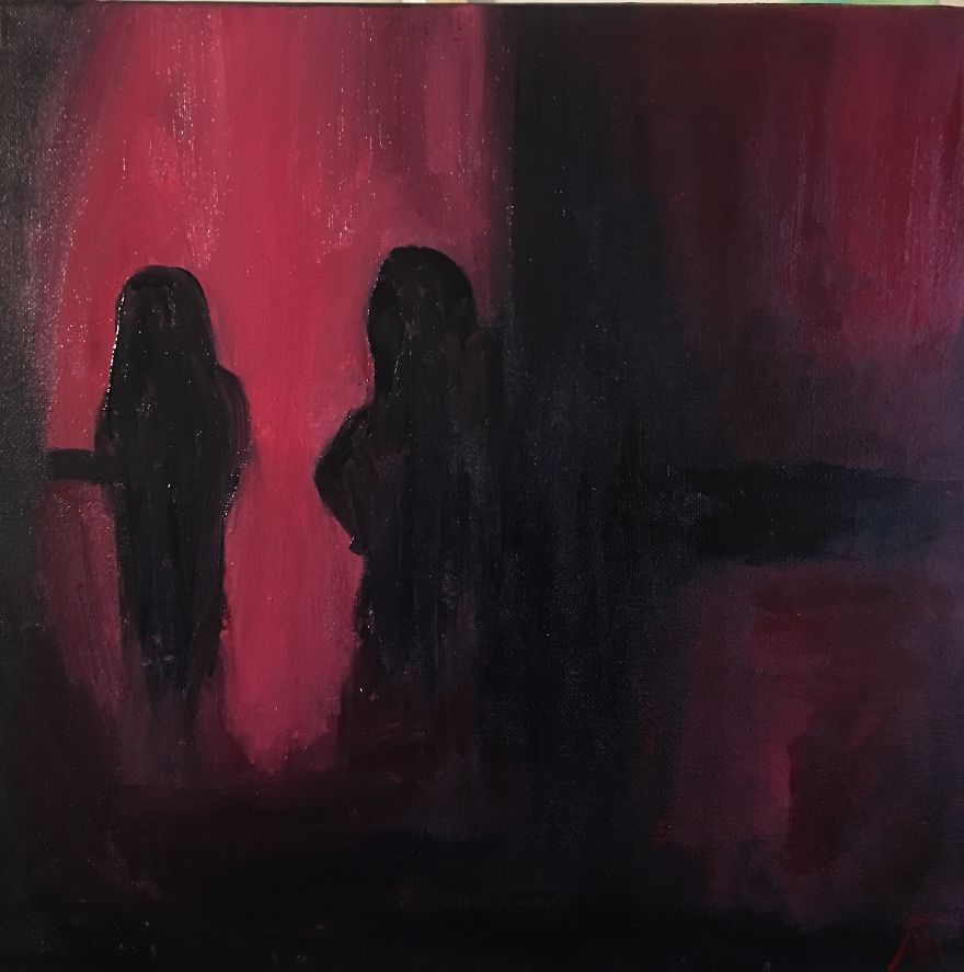 I Had A Detached Retina And Painted What I Saw I Had A Detached Retina And Painted What I Saw