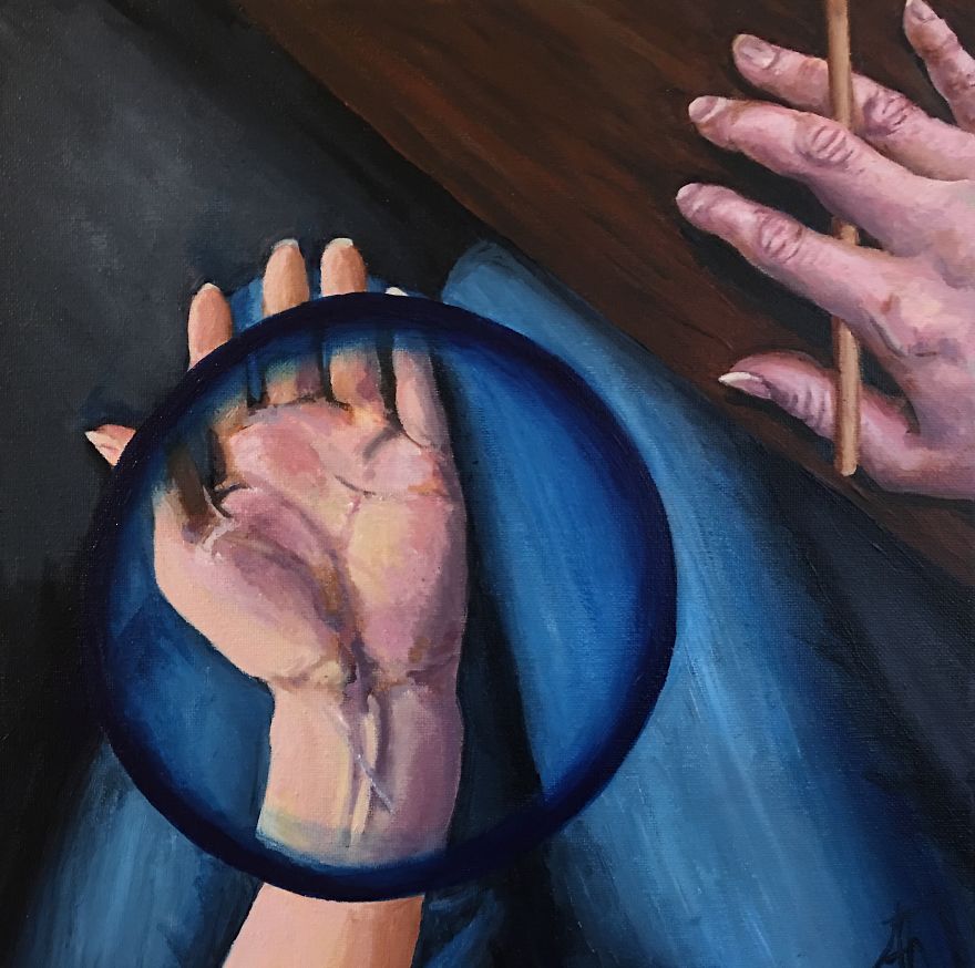 I Had A Detached Retina And Painted What I Saw I Had A Detached Retina And Painted What I Saw