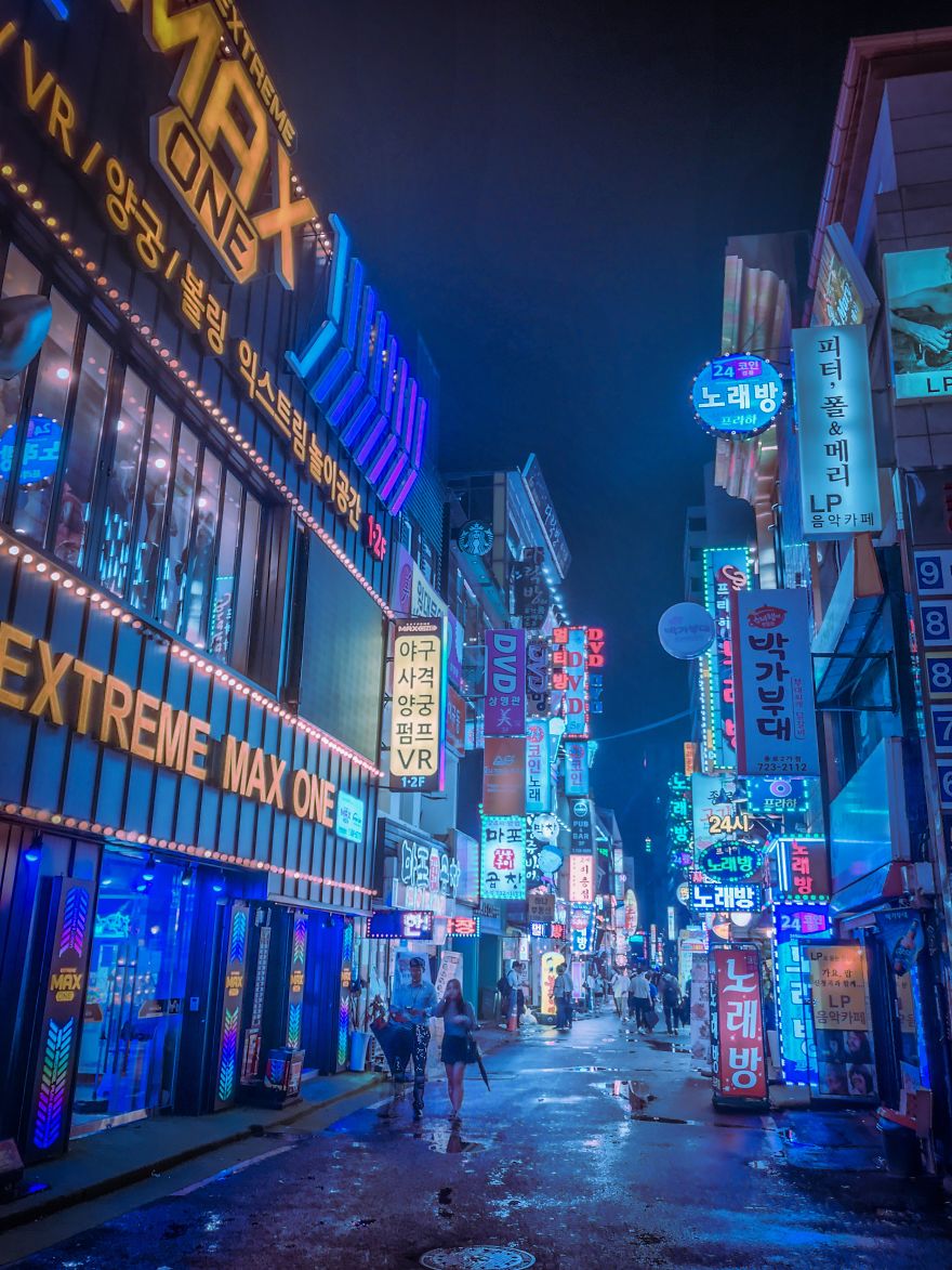 I Shoot Rainy Photos Of Seoul With My Phone I Shoot Rainy Photos Of Seoul With My Phone