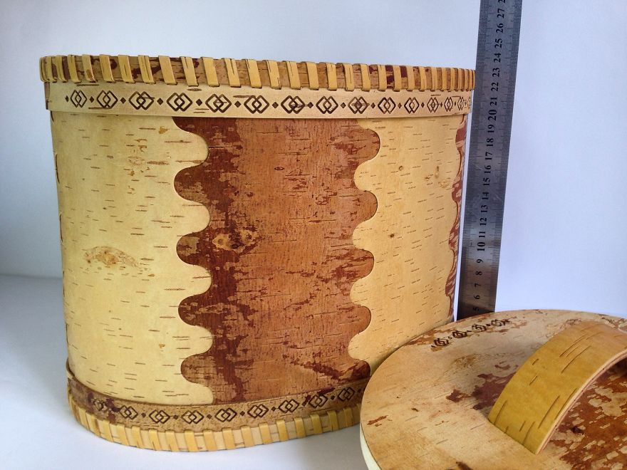 I Make Products From Birch Bark