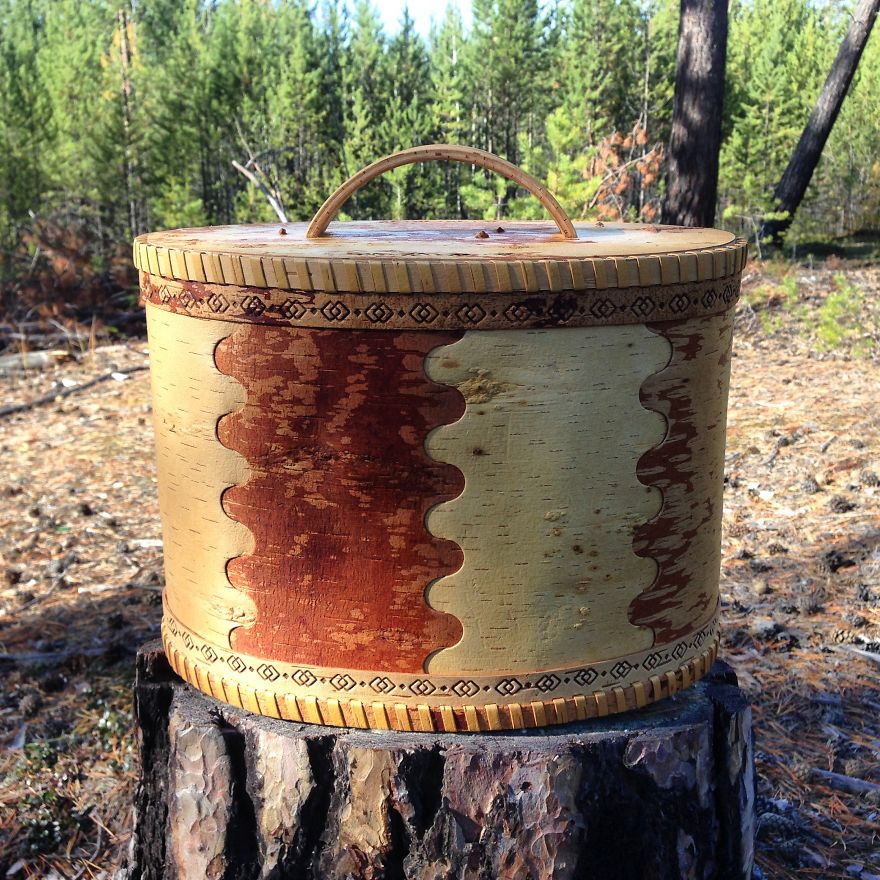 I Make Products From Birch Bark