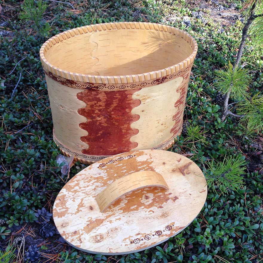 I Make Products From Birch Bark