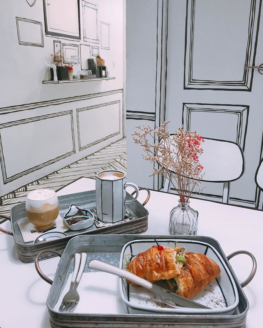 In Seoul, This Unusual Cafe Makes Its Customers Feel In A Comic Book