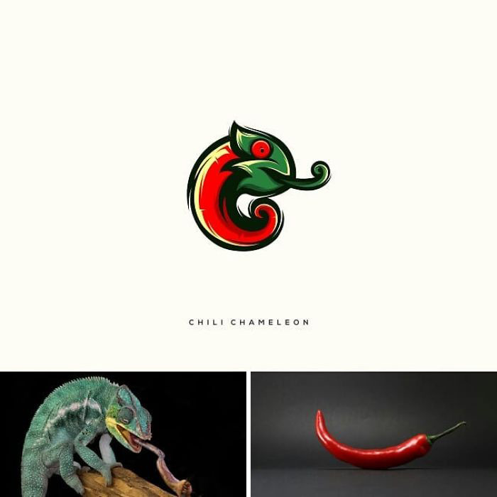 Joining Different Elements, This Designer Can Create Incredibly Creative Logos
