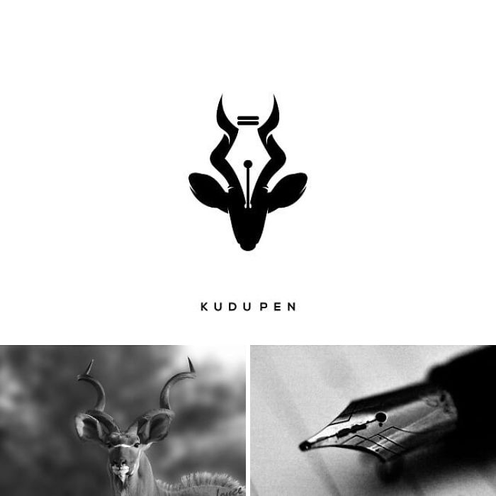 Joining Different Elements, This Designer Can Create Incredibly Creative Logos
