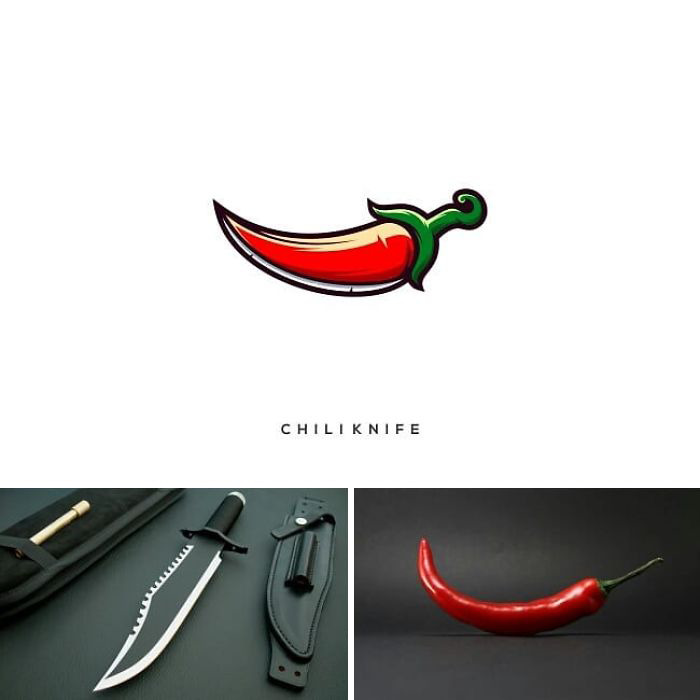 Joining Different Elements, This Designer Can Create Incredibly Creative Logos