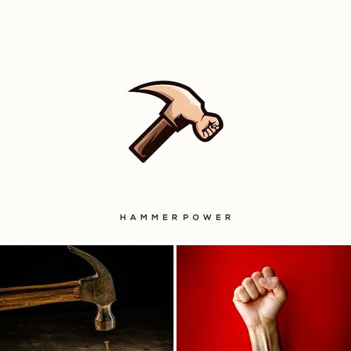 Joining Different Elements, This Designer Can Create Incredibly Creative Logos