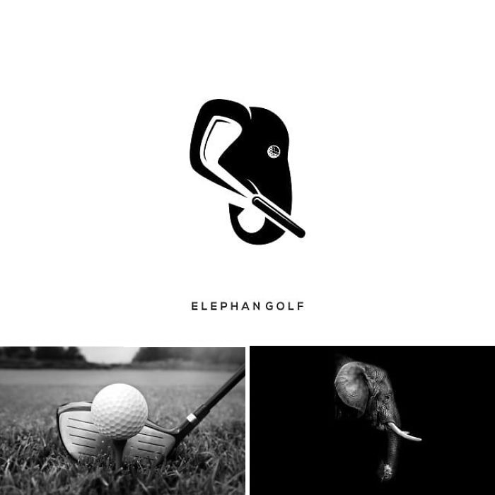 Joining Different Elements, This Designer Can Create Incredibly Creative Logos