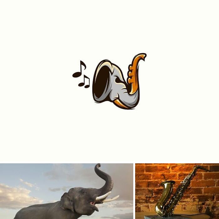 Joining Different Elements, This Designer Can Create Incredibly Creative Logos