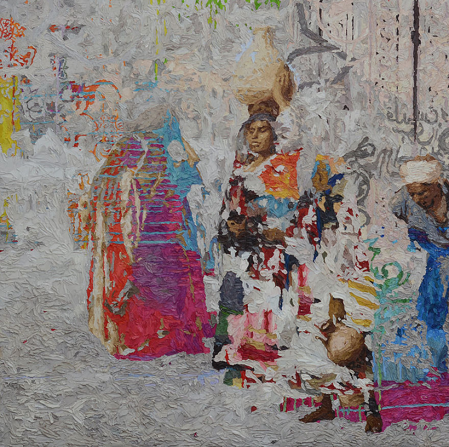 "Le Harem. Le Cairo"