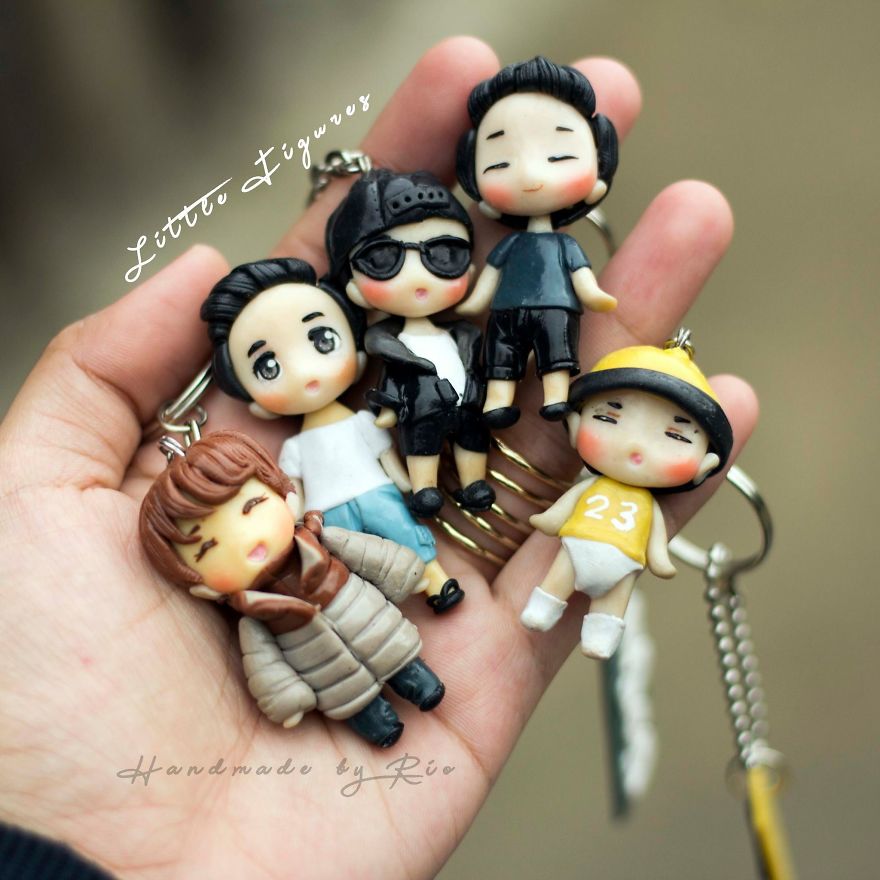 Little Figures That I Make Out Of Clay