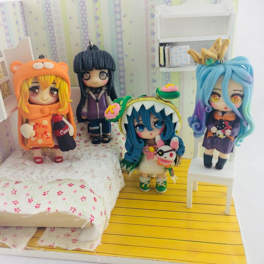 Little Figures That I Make Out Of Clay