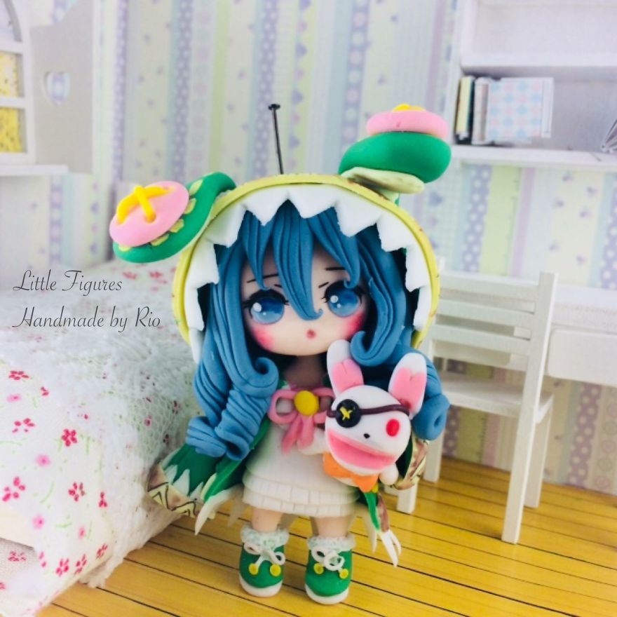 Little Figures That I Make Out Of Clay