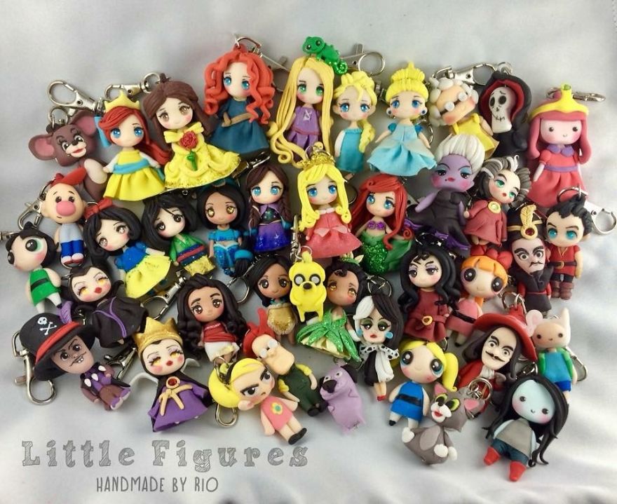 Little Figures That I Make Out Of Clay