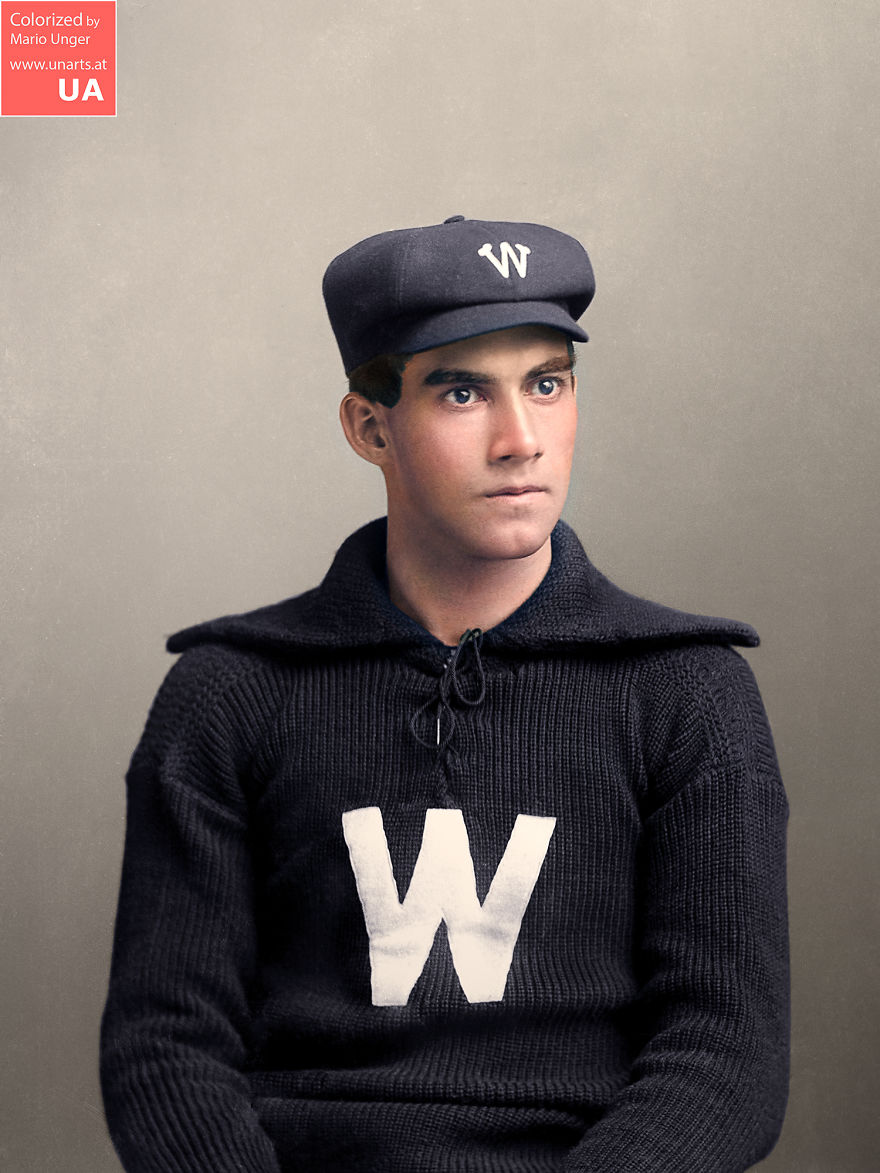 Mercer Washington, Baseball Player, 1896