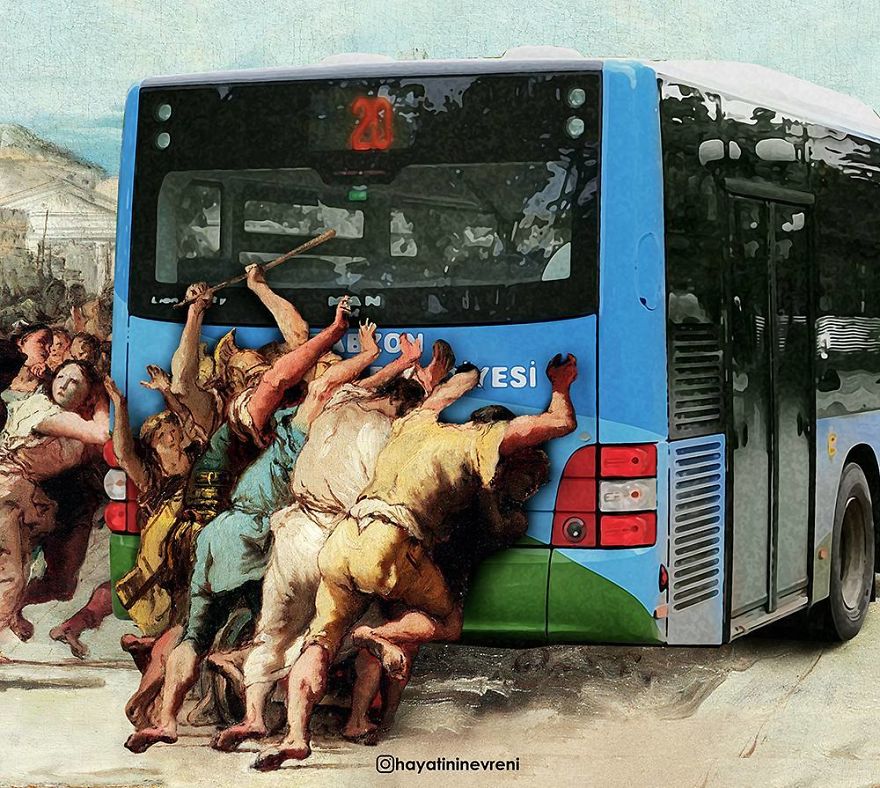 The Procession Of The Bus