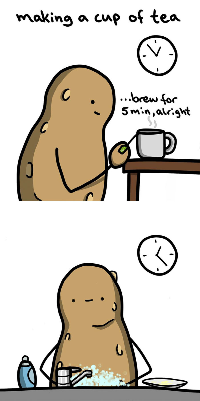 I'm Not The Prettiest But I Have A Good Personality, And Here's My Life As A Potato (24 Comics)