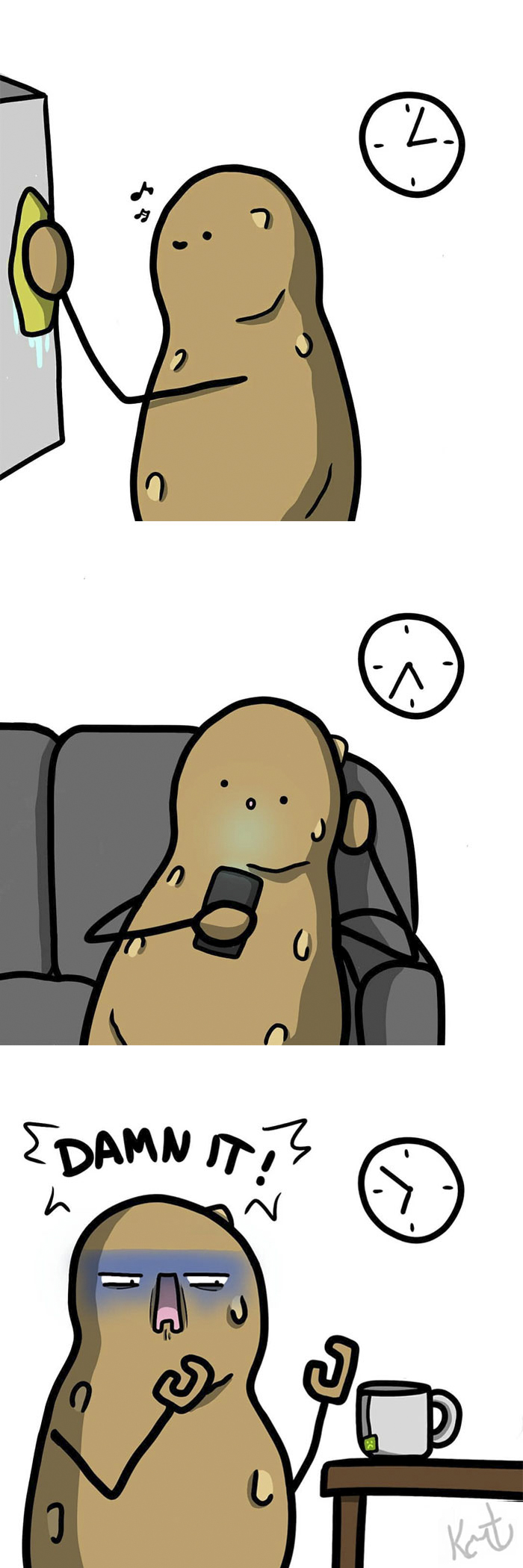 I'm Not The Prettiest But I Have A Good Personality, And Here's My Life As A Potato (24 Comics)