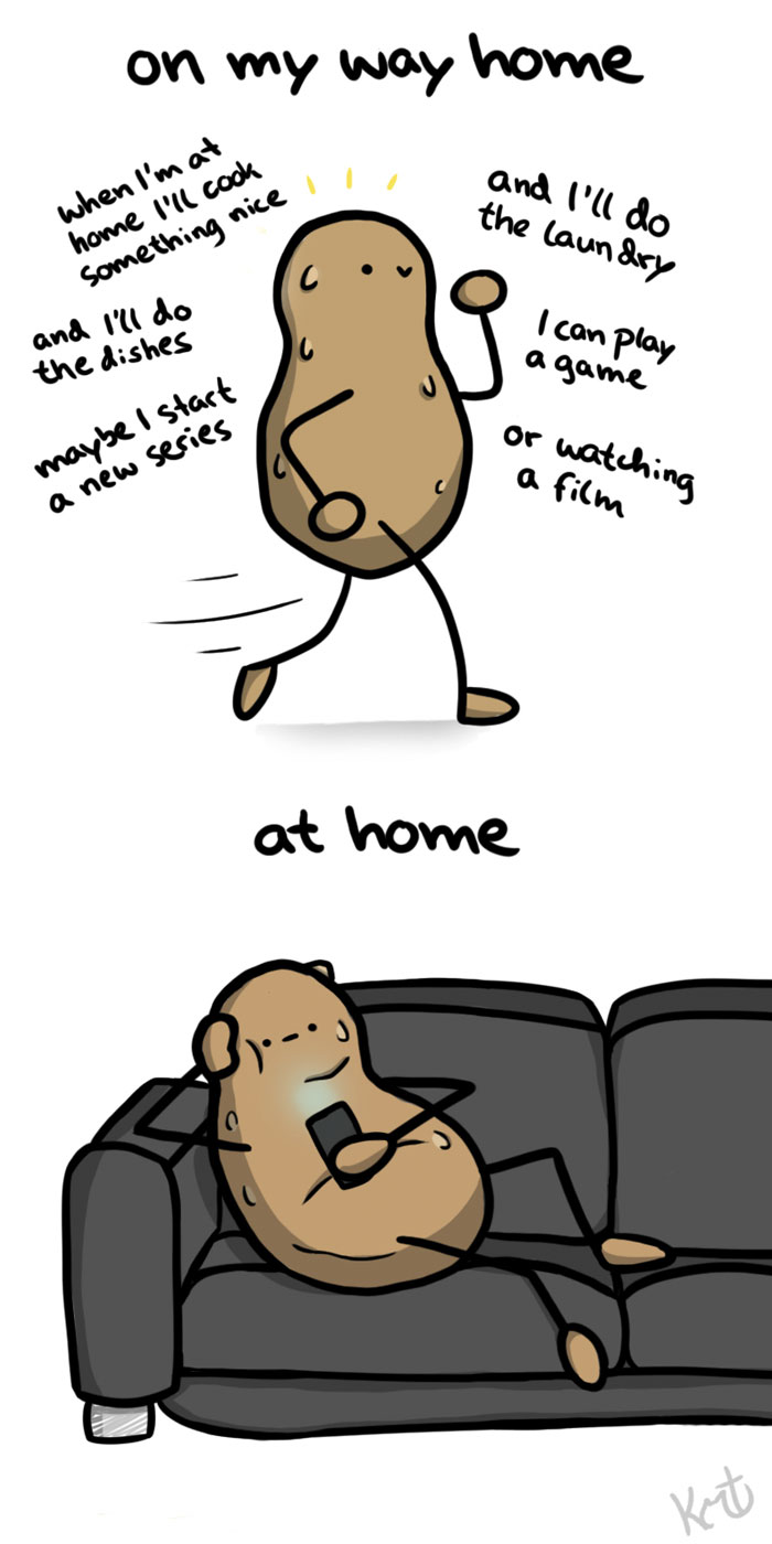 I'm Not The Prettiest But I Have A Good Personality, And Here's My Life As A Potato (24 Comics)