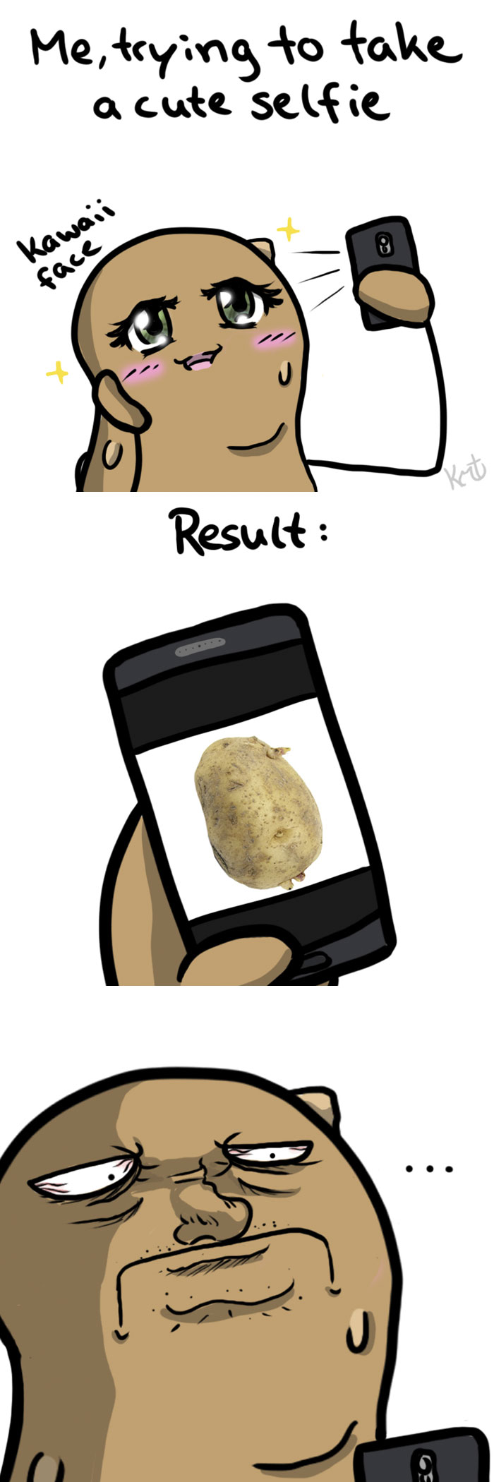 I'm Not The Prettiest But I Have A Good Personality, And Here's My Life As A Potato (24 Comics)