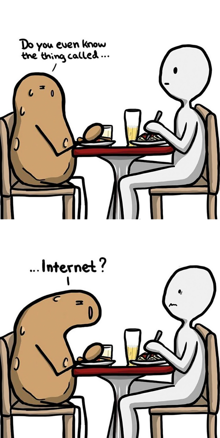 I'm Not The Prettiest But I Have A Good Personality, And Here's My Life As A Potato (24 Comics)